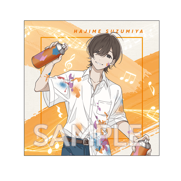 アオペラ -aoppella!?- 宗円寺 朝晴のオリジナルBorzoiストラップ